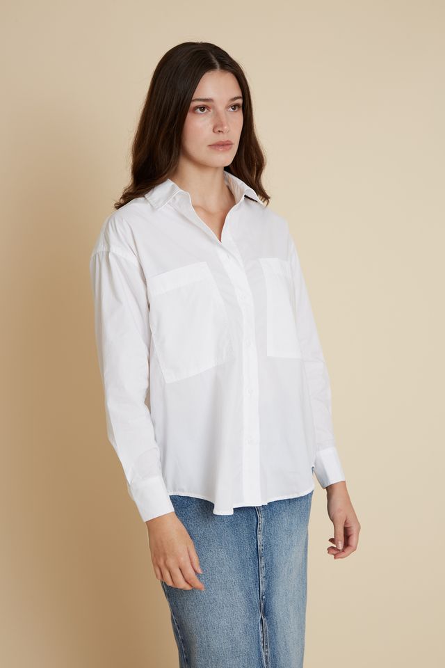 Bristol Cotton Shirt BR130 Velveteen Rabbit White