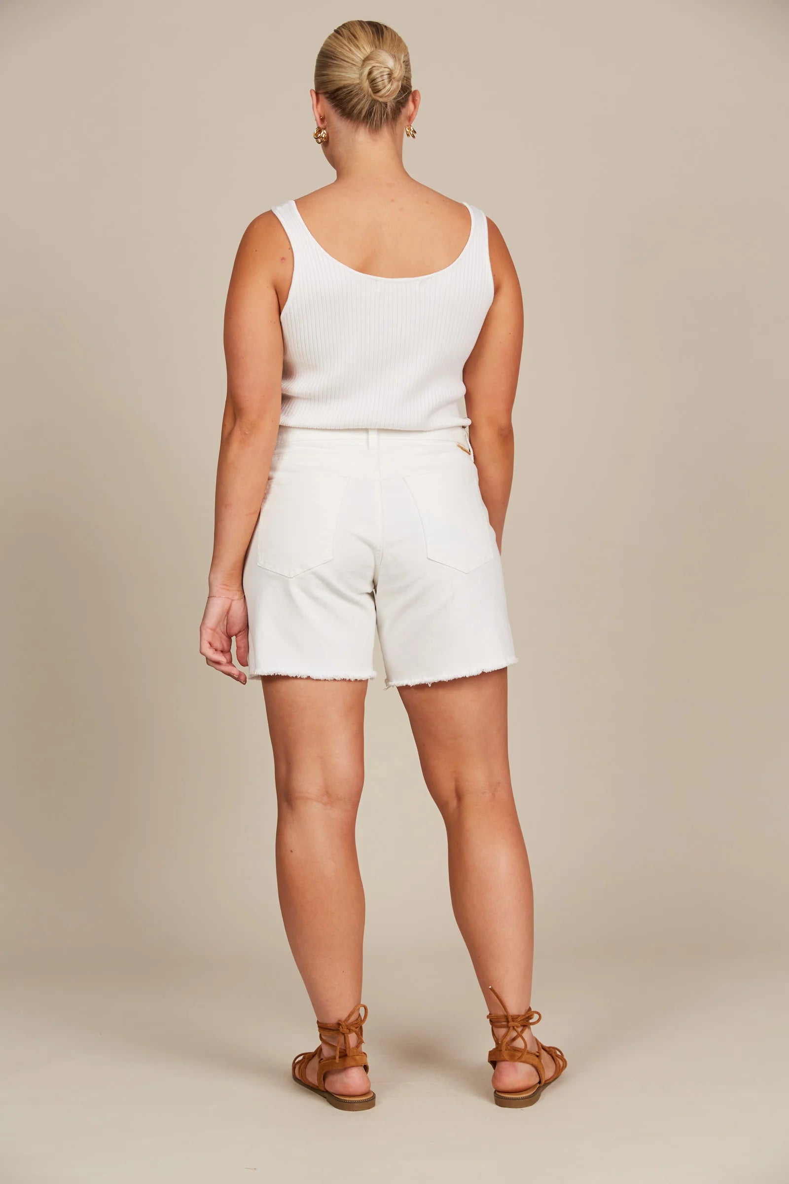 Duke Denim Short Isle of Mine Salt