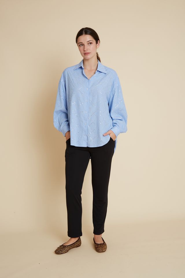 Velveteen Rabbit Fortitude Diamond Pinstripe Shirt