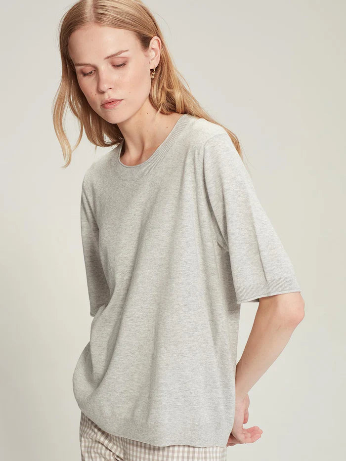 Leo Summer Tee Sills Grey Marle