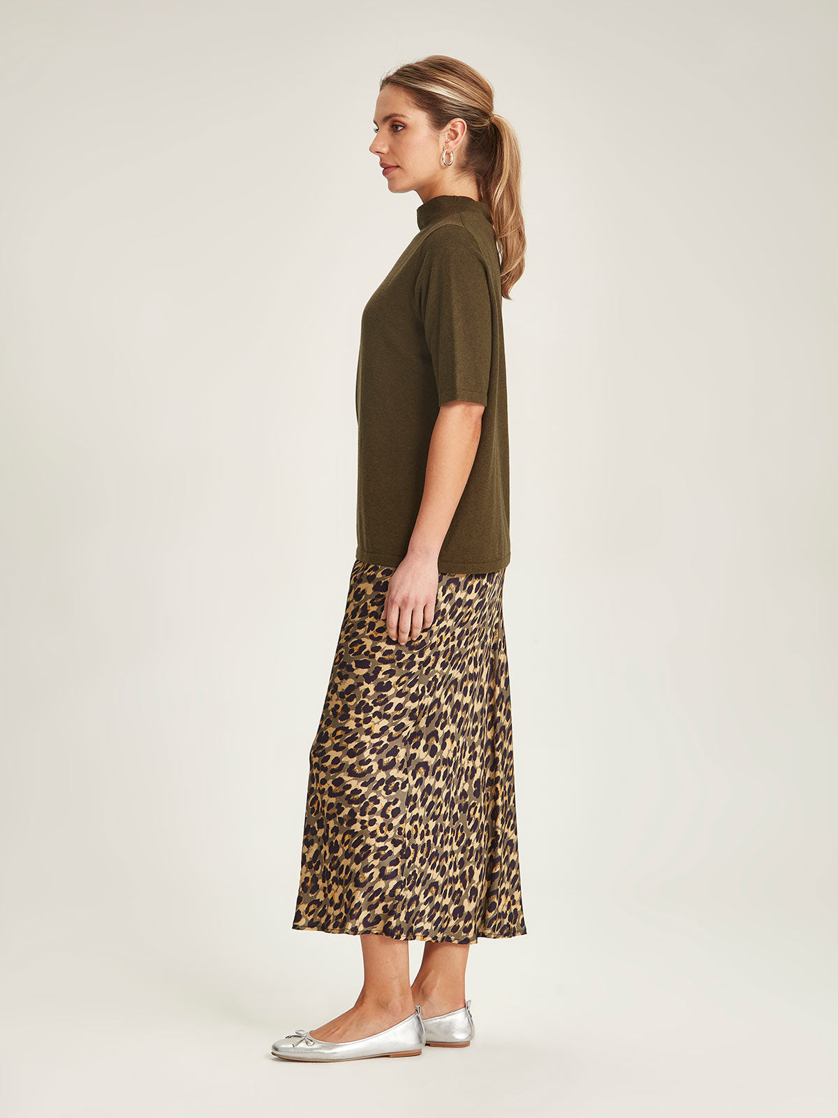 Bella Leopard Skirt Sills