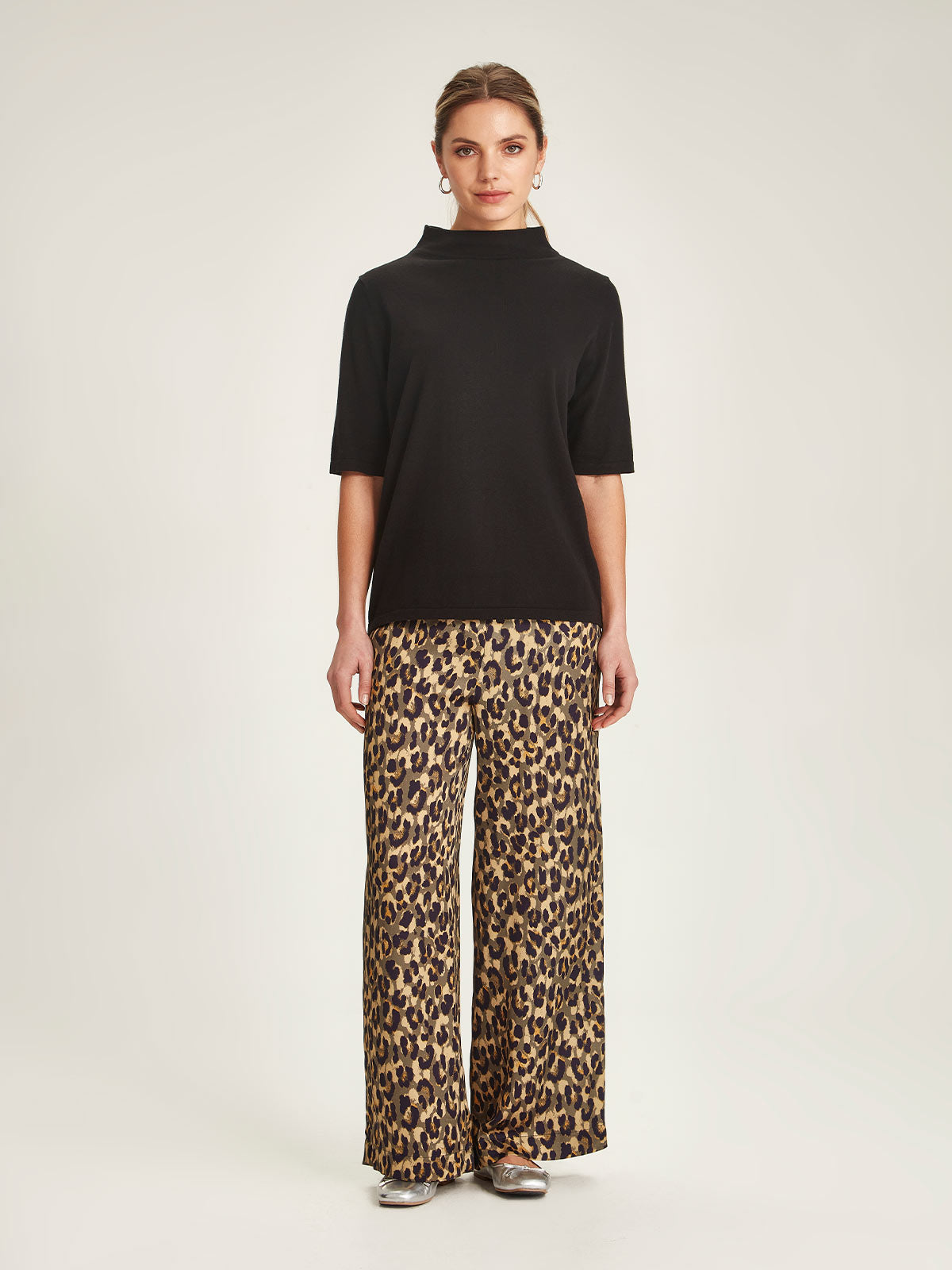 Carrie Leopard Pant Sills