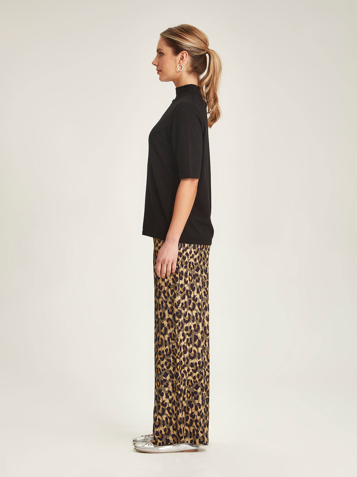 Carrie Leopard Pant Sills