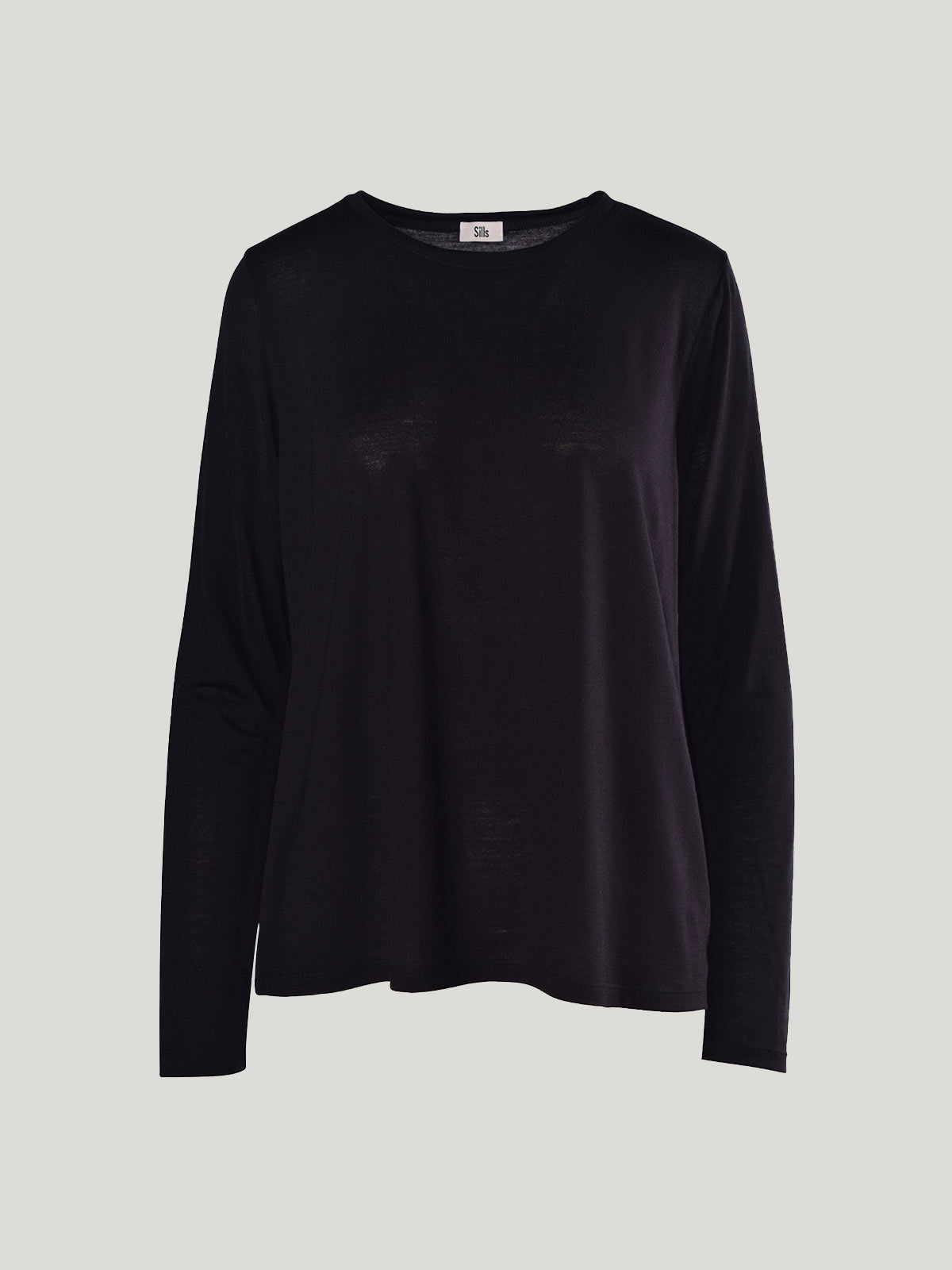 Lena Luxe Long Sleeve Tee Sills Black