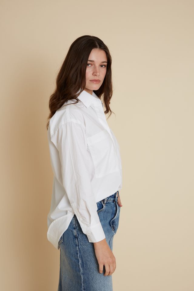 Bristol Cotton Shirt BR130 Velveteen Rabbit White