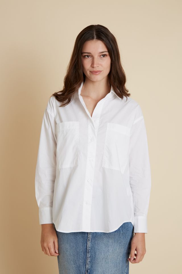 Bristol Cotton Shirt BR130 Velveteen Rabbit White