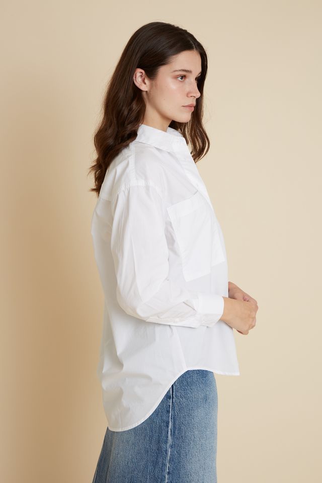 Bristol Cotton Shirt BR130 Velveteen Rabbit White