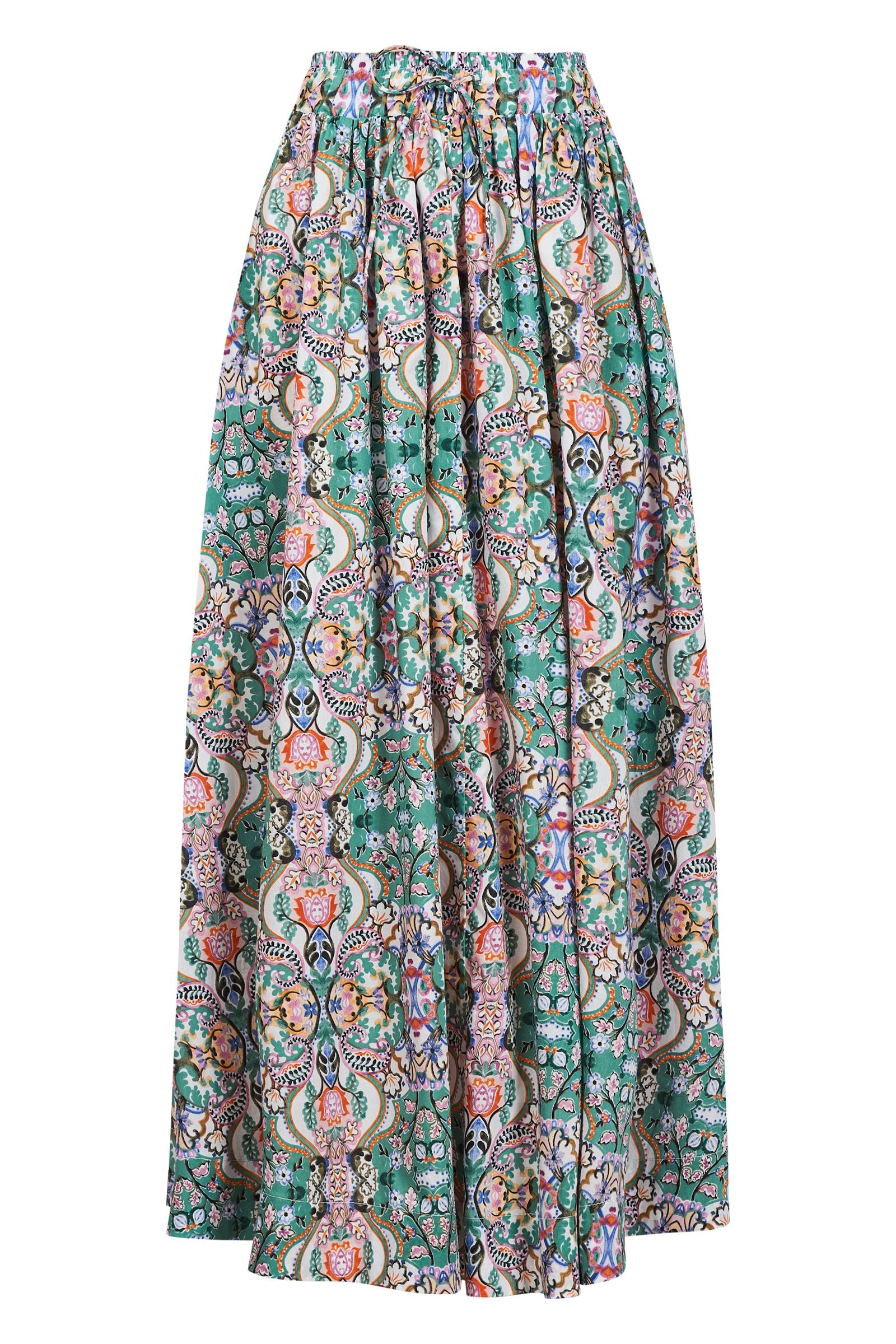 Isle of Mine Remi Maxi Skirt Lotus Fleuron