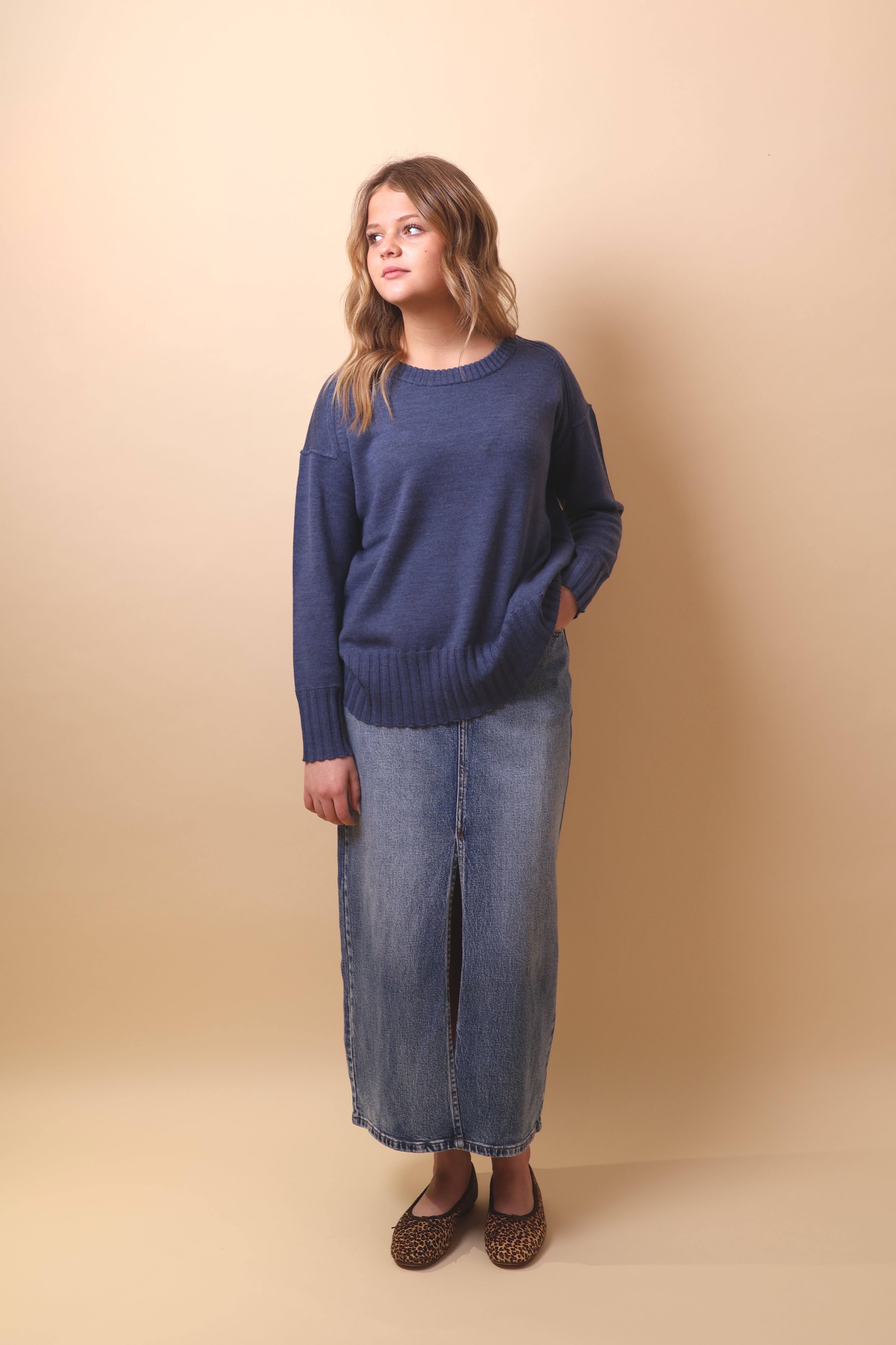 Yarnsmith Alexandrite Knit Merino Denim