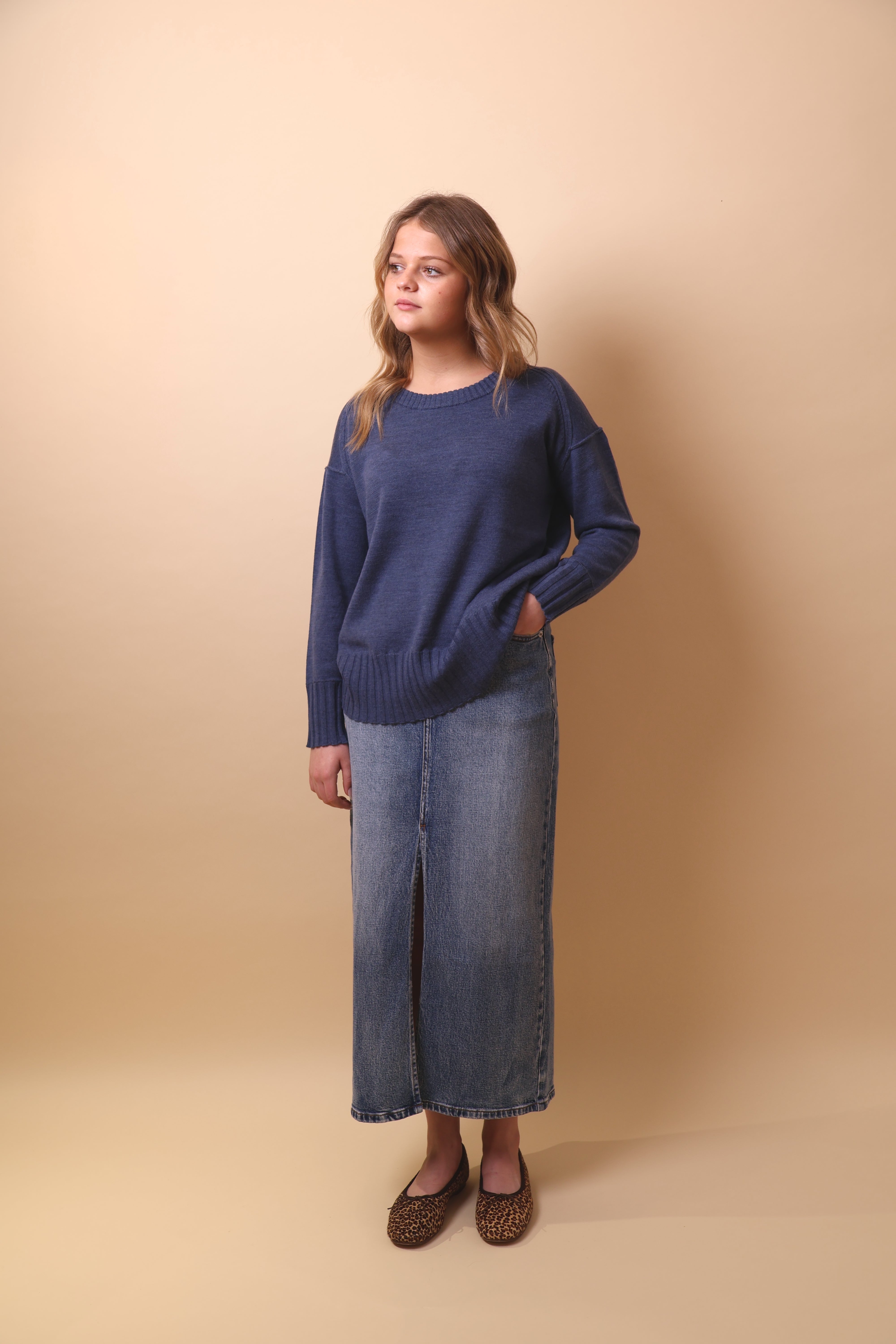 Yarnsmith Alexandrite Knit Merino Denim